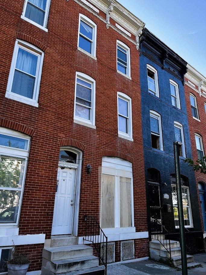 Classic Rowhome at 1229 N Broadway , Baltimore City, MD — 3 bedroom 1 bathroom